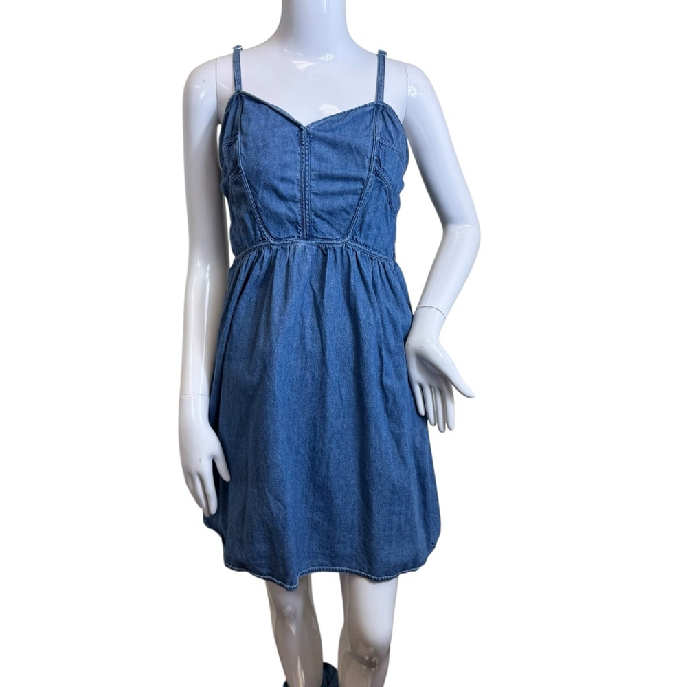 Women's Mark Denim Dress XL Blue